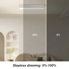 Immax NEO 07257L - LED Stmievateľné svietidlo LUNGO 20W/230V Wi-Fi Tuya biela + DO