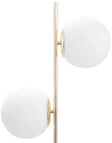 Toolight - Podlahová lampa 2xE27 APP916-2F, zlatá, OSW-03269