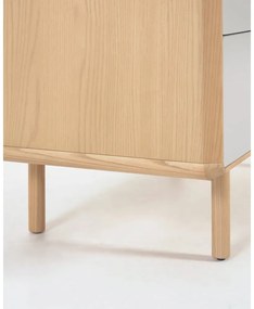 Sivý/v prírodnej farbe nočný stolík Anielle – Kave Home