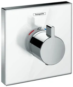 Hansgrohe ShowerSelect Glass, termostat HighFlow pod omietku, biela/chrómová, HAN-15734400
