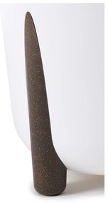 PLASTOVÝ KVETINÁČ MOSS ECO 25X26 CM BIELA