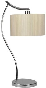 Candellux DRAGA Stolná lampa 1X60W E27 Creamy 41-04239