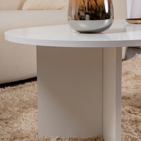 Konferenčný stolík Sable White