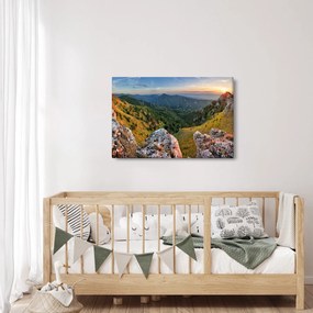 Obraz - Horská krajina (90x60 cm)