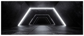 Obraz - Futuristický tunel (120x50 cm)