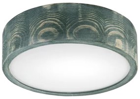 Brilagi - Stropné svietidlo PINO 1xE27/15W/230V borovica/zelená pr. 27,5 cm