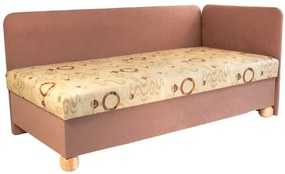 Jednolôžková posteľ (váľanda) 80 cm Sarita (s molitanovým matracom) (P). Vlastná spoľahlivá doprava až k Vám domov. 774126