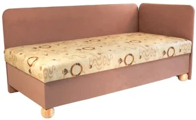 Jednolôžková posteľ (váľanda) 80 cm Sarita (so sendvičovým matracom) (P). Vlastná spoľahlivá doprava až k Vám domov. 774128
