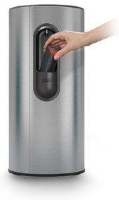 Nášľapný odpadkový kôš z nehrdzavejúcej ocele v lesklo striebornej farbe 30 l Arc – Joseph Joseph