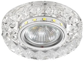 EMITHOR Krištáľové stropné LED svietidlo DOWNLIGHT, chróm