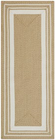 NORTHRUGS - Hanse Home koberce Kusový koberec Braided 105556 Creme Beige – na von aj na doma - 200x290 cm