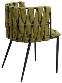 Saluti stolička zelená