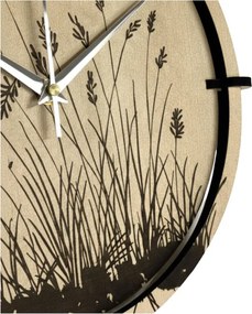 Drevené nástenné hodiny javor – tichý chod, prírodný dizajn | SENTOP HDF0587-MAPLE