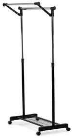 Autronic BONTEC Stojan na šaty, kov, čierna, 84511 BK Farba: Čierna
