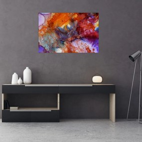 Obraz - Abstraktné atramentové umenie (90x60 cm)