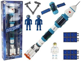 Lean Toys Vesmírna súprava – Raketa a kozmonaut
