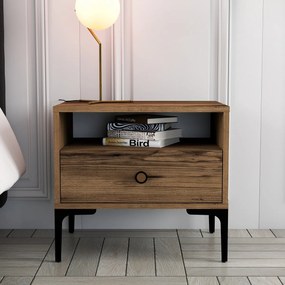 Nočný stolík Lizbon Walnut
