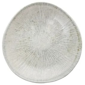 Jedálna sada 24 ks sivá/porcelán