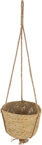Závěsný květináč BOHO 20 cm béžový