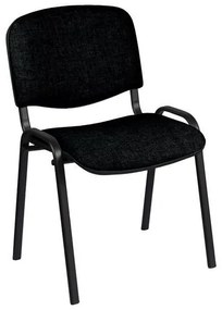 Konferenčná stolička Manutan Expert ISO Black, čierna
