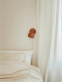 Hnedé nástenné svietidlo do zásuvky Pop – Markslöjd