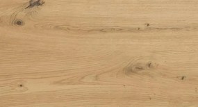 Široká vitrína Bolus, dub artisan, s osvetlením