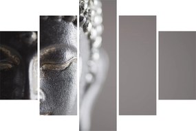 Obraz - Socha Budhu (150x105 cm)