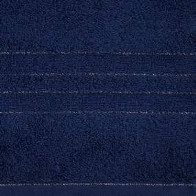 BAVLNENÝ UTERÁK GALA 70X140 CM TMAVOMODRÁ