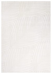 Dekorstudio Jednofarebný koberec FANCY 648 - smotanovo biely Rozmer koberca: 120x160cm