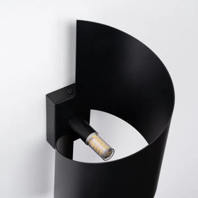 Sollux SL.1309 - Nástenné svietidlo TALASSA 1xG9/8W/230V čierna