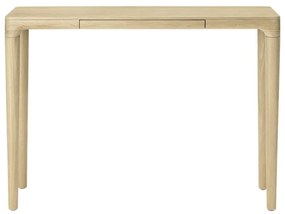 Konzolový stolík z dubového dreva v prírodnej farbe 12x110 cm Heart'n'Soul – UMAGE