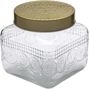 Altom Súprava sklenených dóz so zlatým vekom Daisy 1,3 l, 4 ks, 1,3 l