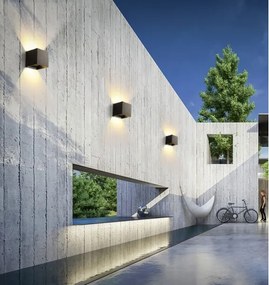 Immax 08510L - LED vonkajšie nástenné svietidlo DICE LED/6W/230V 3000K IP65