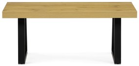 Autronic BONTEC Konferenčný stolík 120x60cm, lamino, sivý dub, CT-R5212 GREY Farba: Hnedá