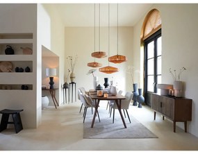 Kovové okrúhle odkladacie stolíky v súprave 2 ks ø 35 cm Tobias – Light &amp; Living