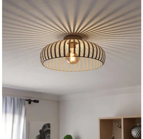 Eglo 901747 - Stropné svietidlo MOGANO 1xE27/40W/230V pr. 43 cm krémová EG901747