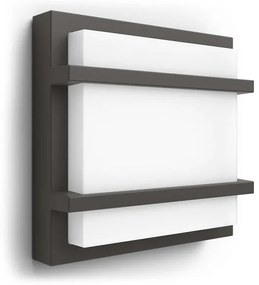 Philips 17394/93/P0 - LED Vonkajšie nástenné svietidlo PETRONIA LED/12W IP44
