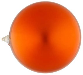 DECOLED Plastová guľa, priemer 20 cm, medená, lesklá