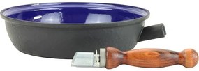 Smaltovaná panvica 24cm s odnímateľnou rúčkou