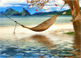 Obraz - Relax na pláži (70x50 cm)