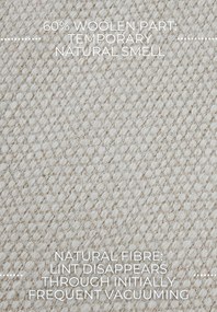 Behúň Delhi 106052 White z kolekcie Elle, 80x200, biela, chodba / predsieň, ELLE Decoration