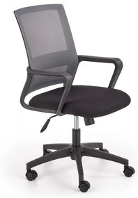 Kancelárska stolička Manu čierna/sivá