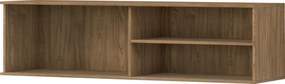 AKCIA Nástenný TV stolík ENTSIAN 150x40cm, dub artisan II. akosť