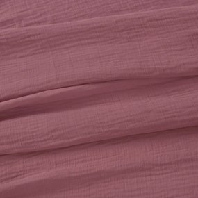 Goldea mušelínová obliečka na vankúš - pastelovo vínová 70 x 90 cm