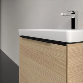 VILLEROY &amp; BOCH Subway 3.0 závesná skrinka pod umývadlo, 1 zásuvka, s LED osvetlením, 572 x 478 x 429 mm, Nordic Oak, C577L1VJ