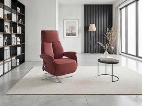 XXXLutz RELAXAČNÉ KRESLO, koža, červenohnedá Sit & More - Online Only obývacie izby - 00014403575G