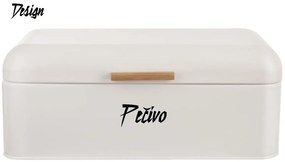 Chlebník biely, veľký na PEČIVO, plechový