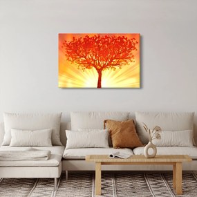 Obraz - Strom v žiari slnka (90x60 cm)