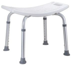 Stolička Bemeta biela / chróm 353125043