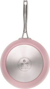 Elmich Nepriľnavá keramická panvica Vital Ø 24 cm - ružová